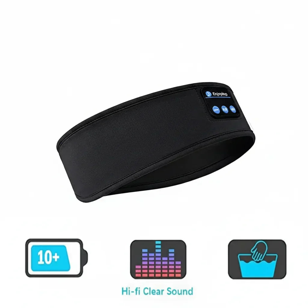 Bandeau Audio Bluetooth - Écoutez et Dormez!
